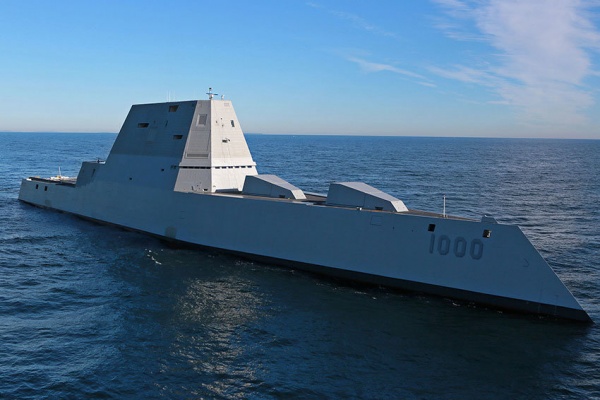 American destroyers Zumwalt will be able to hit targets thousands of miles away