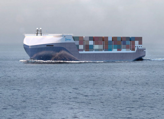 An unmanned container ship has been successfully tested in Japan