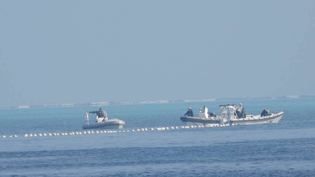 China "Ropes Off" Scarborough Shoal to Keep Out Philippine Boats