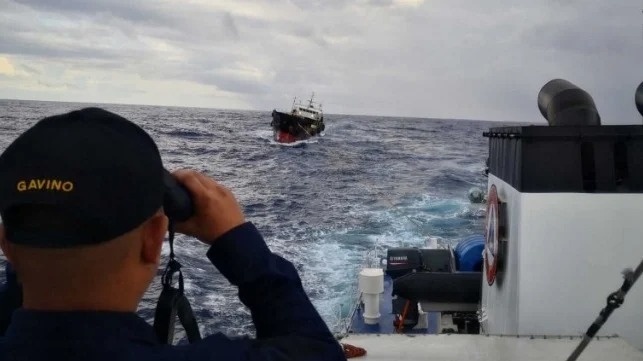 Chinese Vessel in Distress Attracts Help - And Suspicion