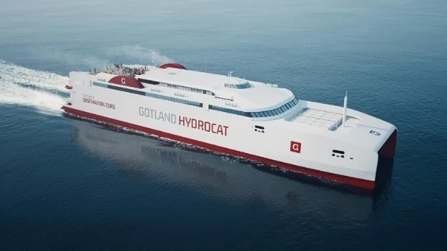 Austal to Design Gotland’s High-Speed Hydrogen Catamaran Ferry