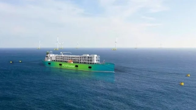 Norwegian Startup Pairs With L&T to Design "FPSO" for Green Ammonia