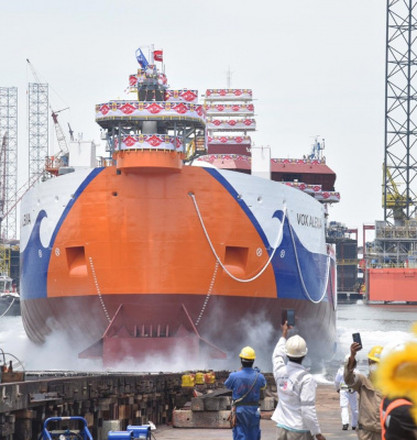 Launch of the new generation 10500m3 Trailing Suction Hopper Dredger