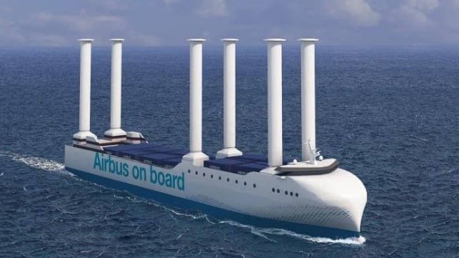 Airbus and Louis Dreyfus Will Build Low Emission Dual-Fuel and Wind Ro-Ros