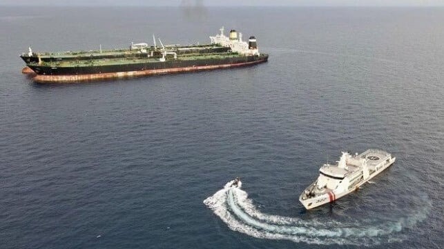 Indonesia Detains Iranian Crude Oil Tanker Caught in Illegal STS Transfer
