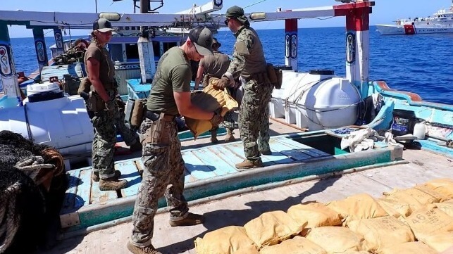 U.S. Coast Guard Cutter Seizes $48M Worth of Drugs in Gulf of Oman