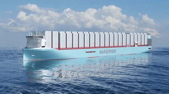 Maersk Orders Another Six Methanol-Fueled ULCVs