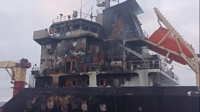Captain Presumed Dead After Cargo Ship Burns off Turkey
