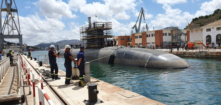 Spanish submarine "Tramontana" will extend service until 2023