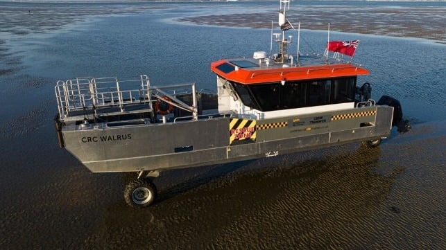 First Amphibious Crew Transfer Vessel Commissioned