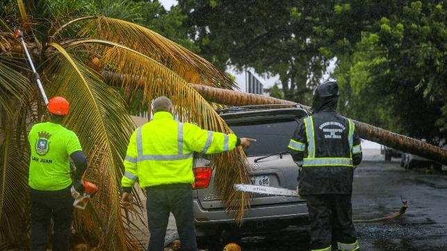 Hurricane Fiona Slams Into Puerto Rico