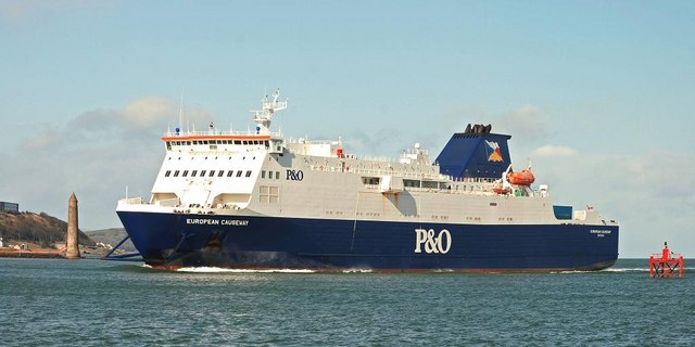 P&O Ferry Loses Power Off Irish Coast