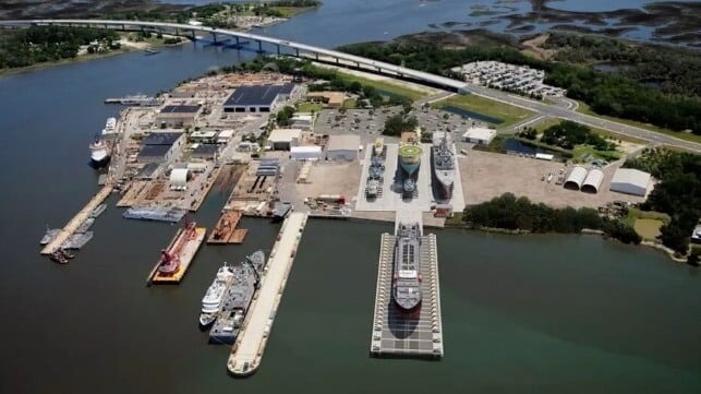 BAE Invests $200M in Shiplift Project for Jacksonville Repair Yard