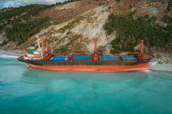Dry cargo ship got ashore near Bulgaria