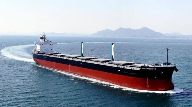 NYK with Cargill to Test Its First Wingsails on a Bulker