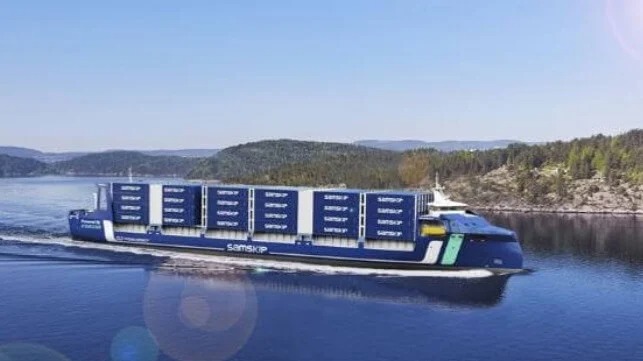 Hydrogen-Powered Autonomous Containership Receives $15M in Funding