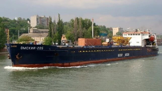 Russian Cargo Ship Issues SOS Taking on Water in the Black Sea