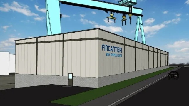 Fincantieri Bay Shipbuilding Breaks Ground on New Workshop