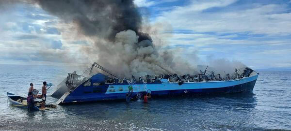 Seven Dead as Ferry Catches Fire in the Philippines