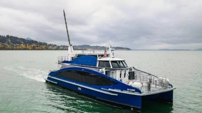 First Hydrogen-Powered Ferry in the U.S. Prepares to Begin Service