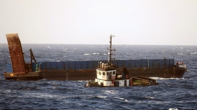 Royal Navy Rescues Tug in Distress off Anguilla