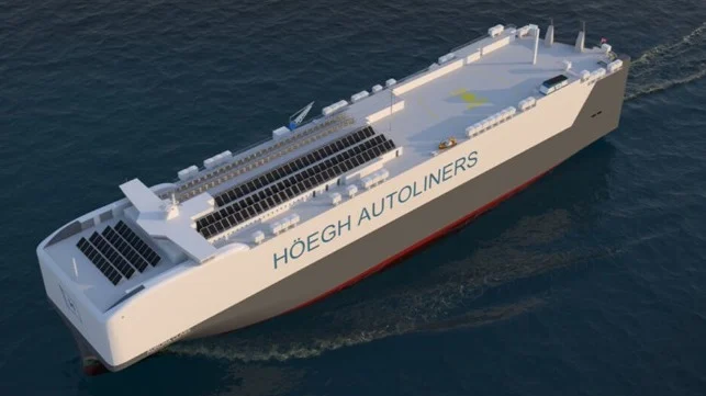 Höegh Autoliners Sets Ammonia Fuel Supply for Pioneering Vessels 