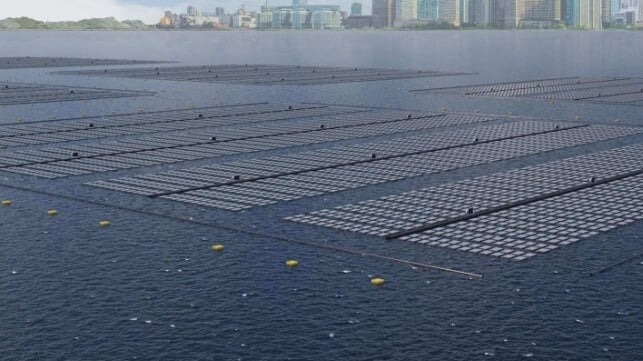 Fred. Olsen 1848 Launches Rope Mesh-Rigged Floating Solar Array