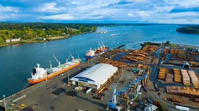 Port of Olympia Offers an Alternative to the Container Logjam