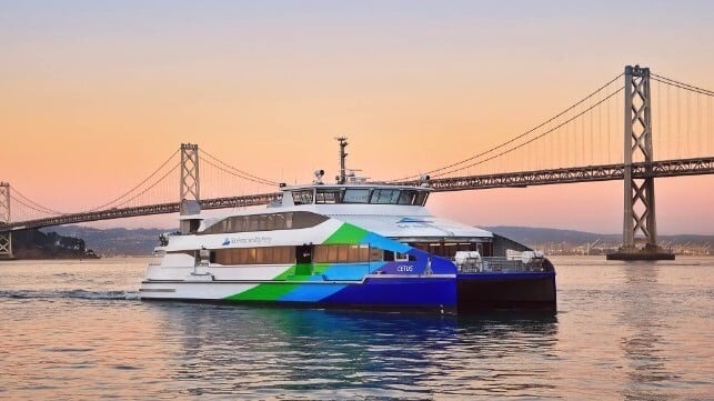 WETA Wins $13.8 Million Grant to Electrify Ferry Facilities