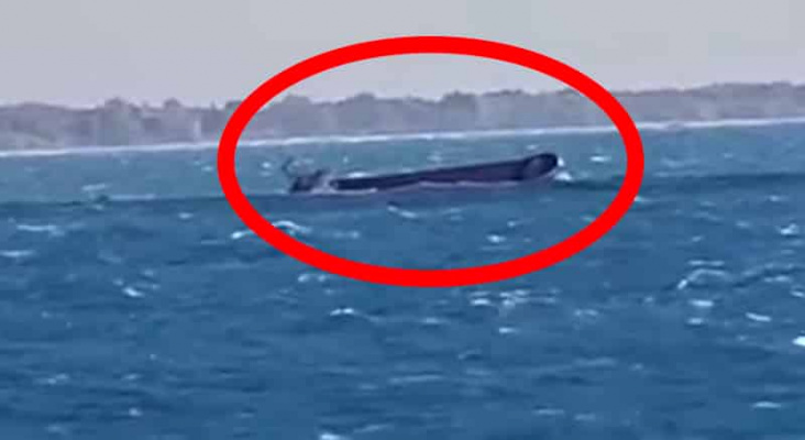 Cargo Vessel Sinks; Crew Members Rescued Off Alexandria Port 