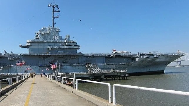 South Carolina Plans to Clean Up Historic Carrier USS Yorktown