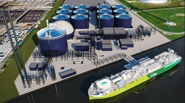 Titan Plans to Build World’s Largest Bio-LNG Plant in Amsterdam