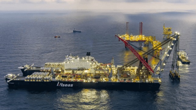 Pioneering Spirit Completes Tyra Platform Removals