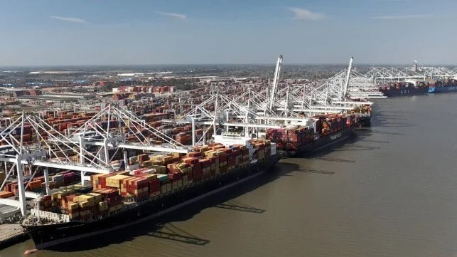 Moderating Growth to Help Savannah Clear Vessel Backlog