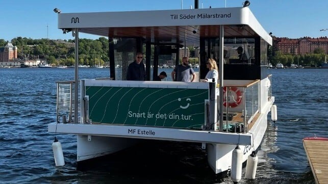 World's First Autonomous Ferry Set to Begin Service