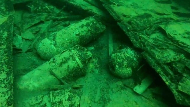 Royal Navy Divers Pull WWII-Era Mines Out of the Baltic