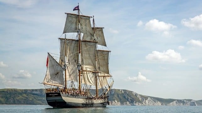 Tall Ship With a Long Career in Cinema Heads to the Scrappers