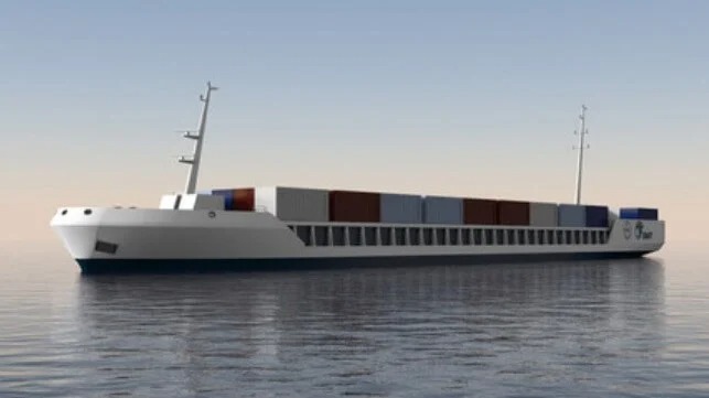 Design for Autonomous, Zero-Emission Cross-Channel Vessel Obtains AiP