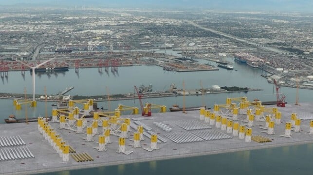 Long Beach Releases Concept Study for Largest Offshore Wind Port