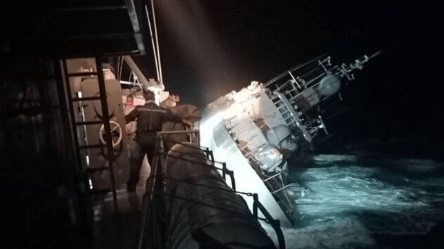 Thai Navy Corvette Loses Power and Sinks in Gulf of Thailand