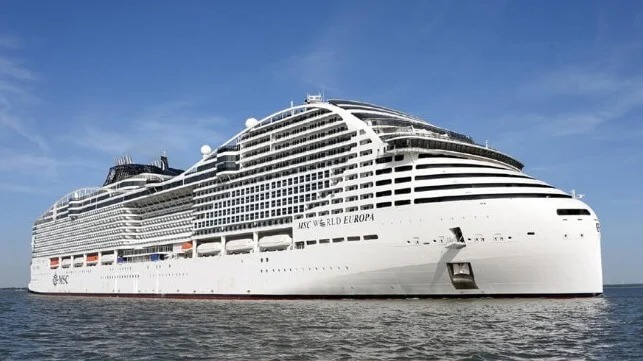Largest LNG-Powered Cruise Ship Completes Sea Trials