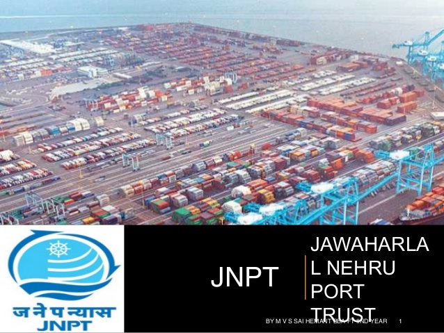 Jawaharlal Nehru Port Trust (JNPT) handled 459,920 TEUs at high note in Dec 2020