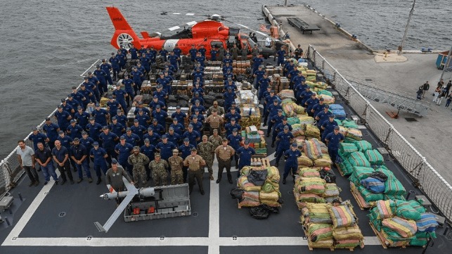 U.S. Coast Guard Offloads $450 Million in Cocaine in Port Everglades