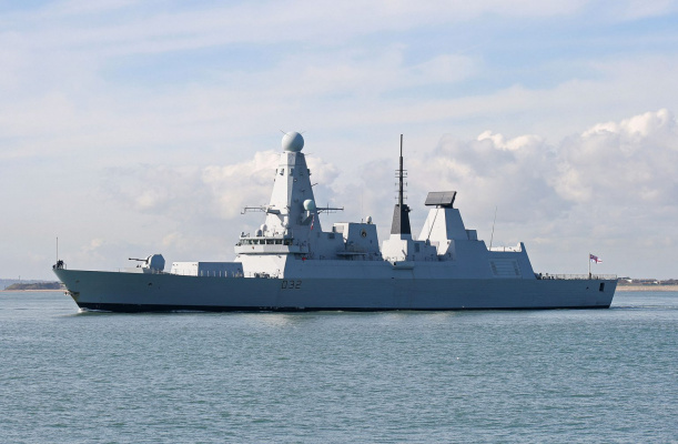 The British have only one combat-ready destroyer