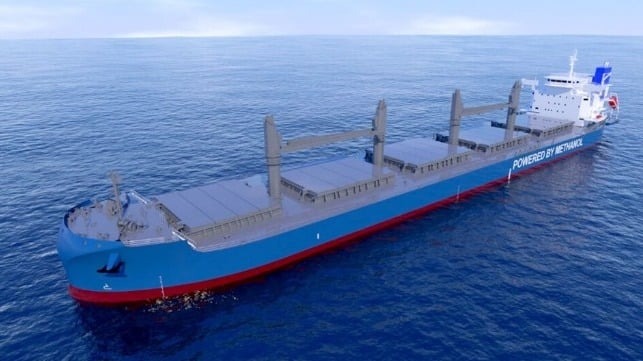 MOL and Tsuneishi Join Methanol Ranks Ordering Their First Dual-Fuel Bulker