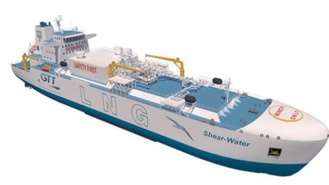 Ballastless LNG hopper and feeder design approved