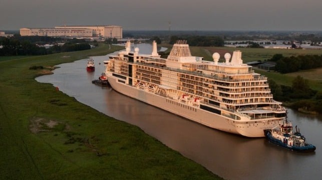 Innovative Silver Nova Cruise Ship Reaches the Sea