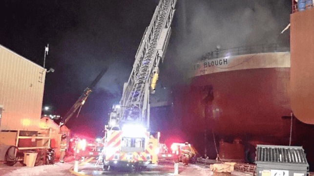 NTSB: Unregulated Furnace System Sparked Fire on Roger Blough