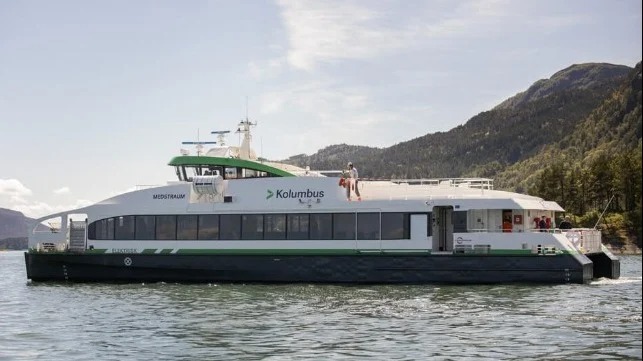 World’s First Electric Fast Ferry Is Ready to Enter Service