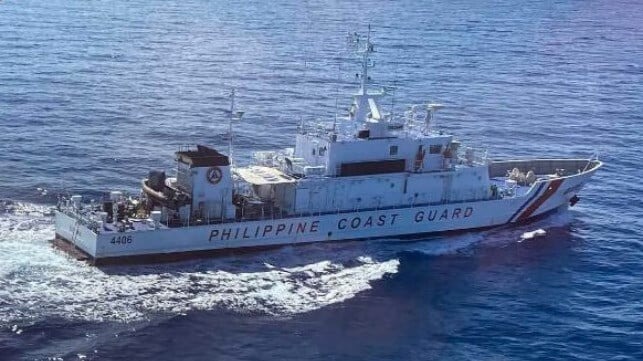 Philippine Coast Guard Builds Monitoring Station on South China Sea Island